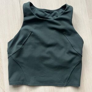 Lululemon Rainforest Green Racerback Tank Top